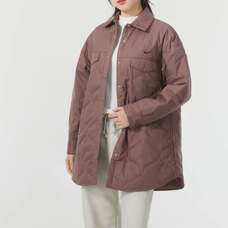 Nike Puffer Jacket Women's Light Brown-4