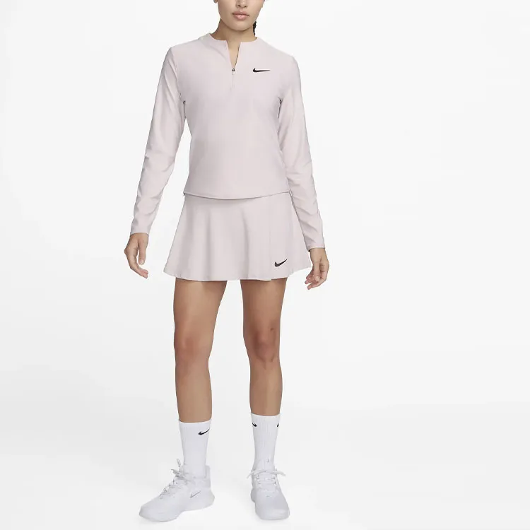 Nike T-Shirt Women's White Gold Purple-2