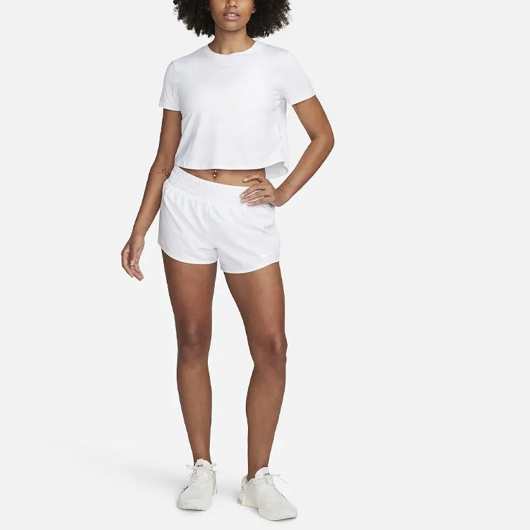 Nike One Classic Women's Dri FIT Short Sleeve Cropped Top-3