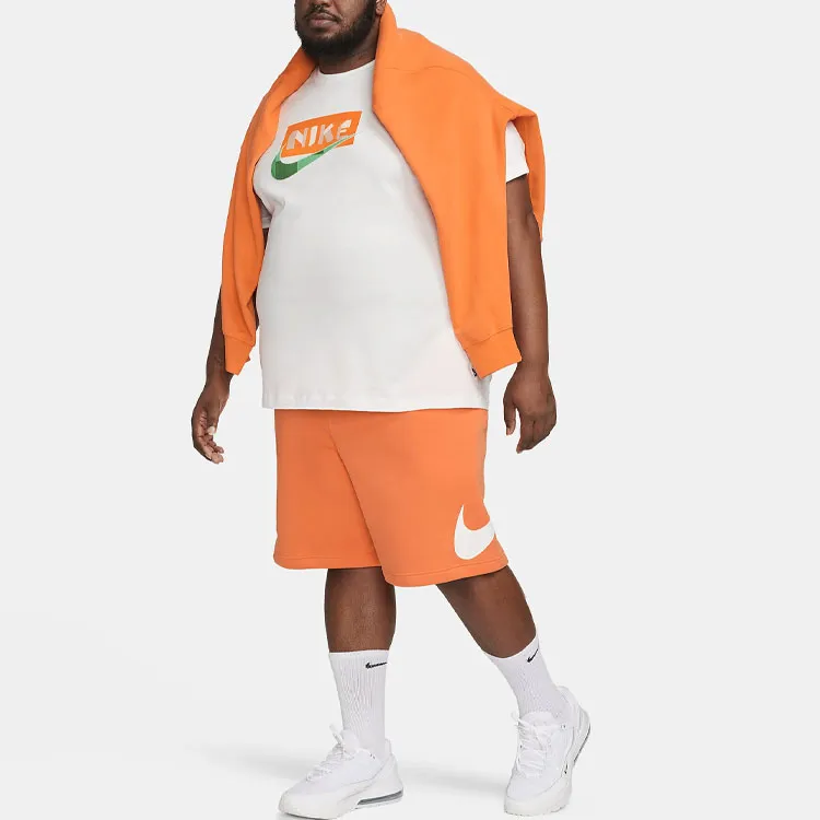 Nike Sportswear Club Sports Shorts Men's Orange-1