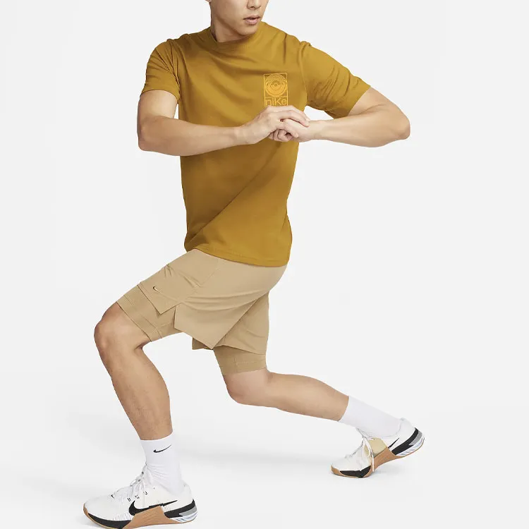 Nike Primary Studio '72 T-Shirt Men's Earth Yellow-2