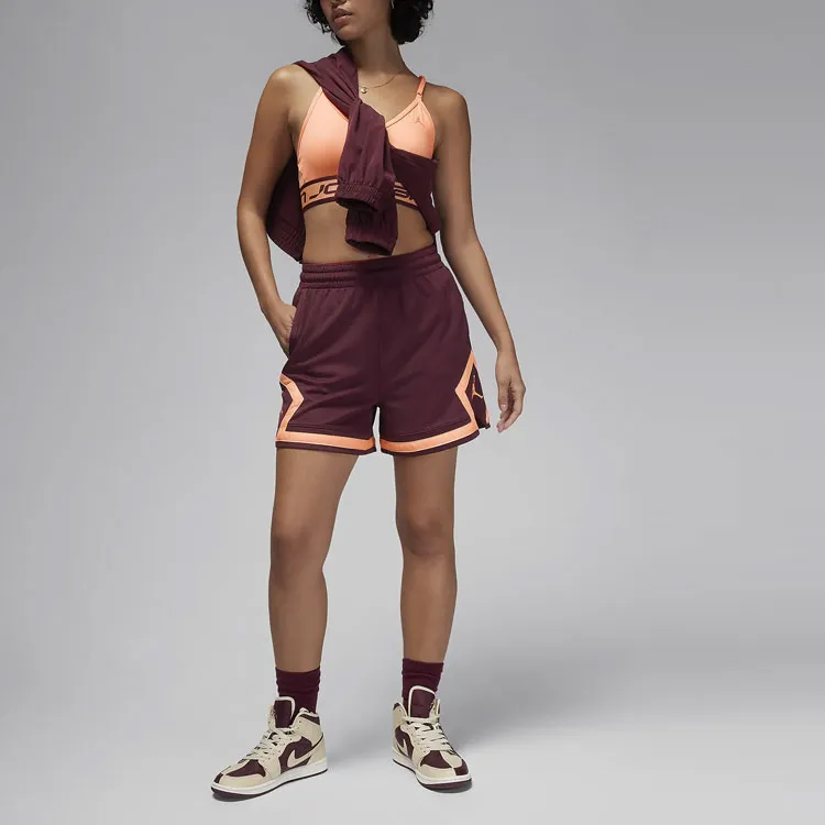 Jordan Sport Sports Shorts Women's Night Umber-1
