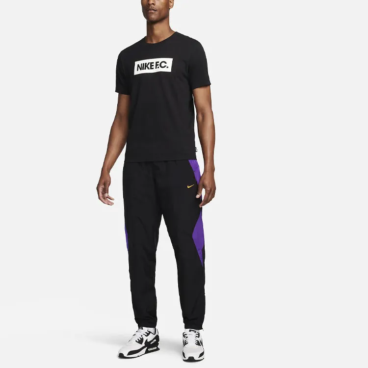 Nike Culture Of Football Knitted Sports Pants Men's Black-2