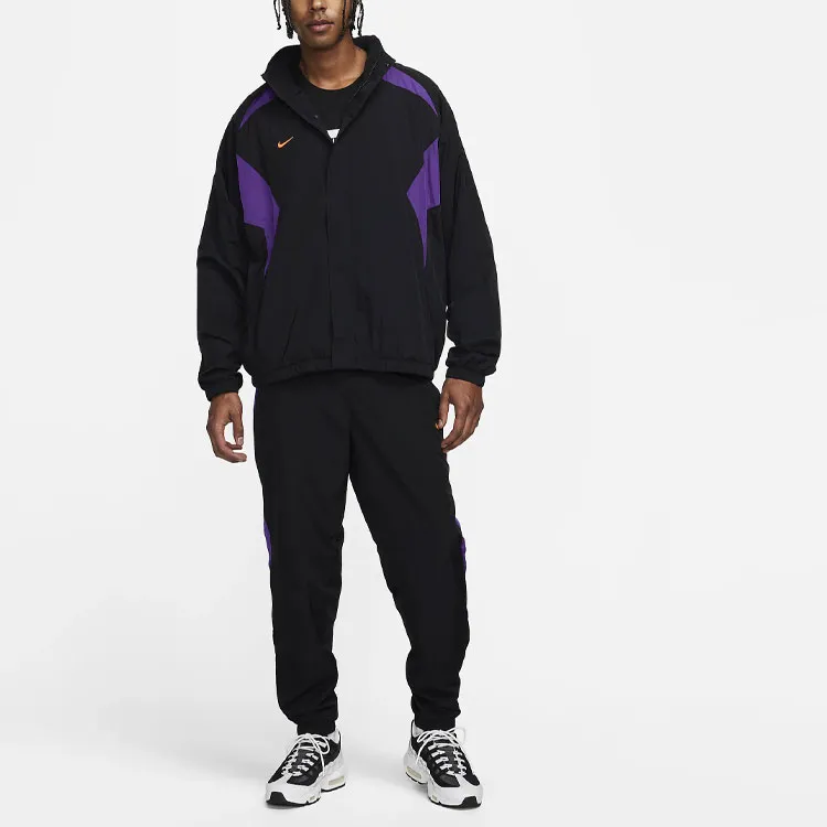 Nike Culture Of Football Jackets Coats Men's Black-2