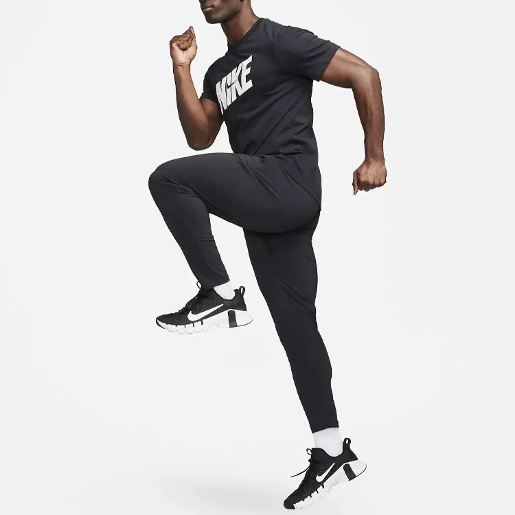 Nike Flex Rep Knitted Sports Pants Men's Black-2
