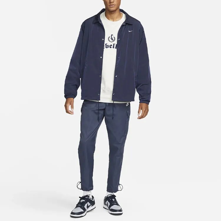 Nike Sportswear Repeat Knitted Sports Pants Men's Marine Blue-2
