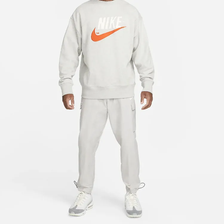 Nike Sportswear Repeat Knitted Sports Pants Men's White-2