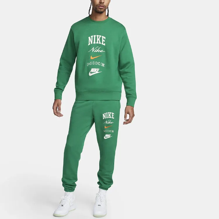 Nike Club Fleece Sweatshirt Men's Green-2