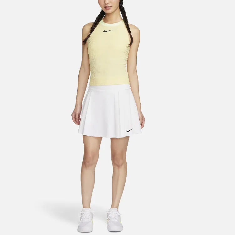 Nike Tank Tops Women's Soft Yellow-2