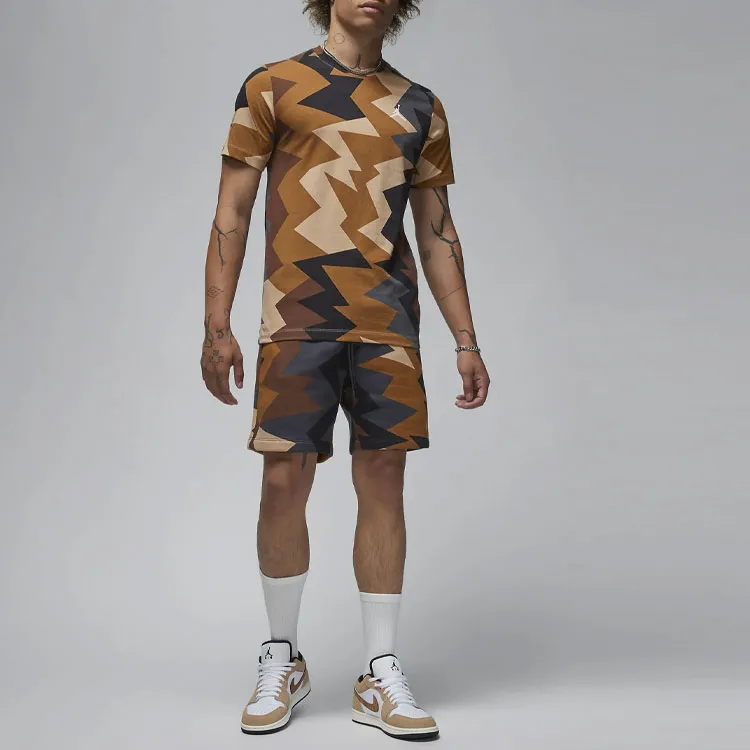 Jordan Flight MVP T Shirt Men's Light Brown-2