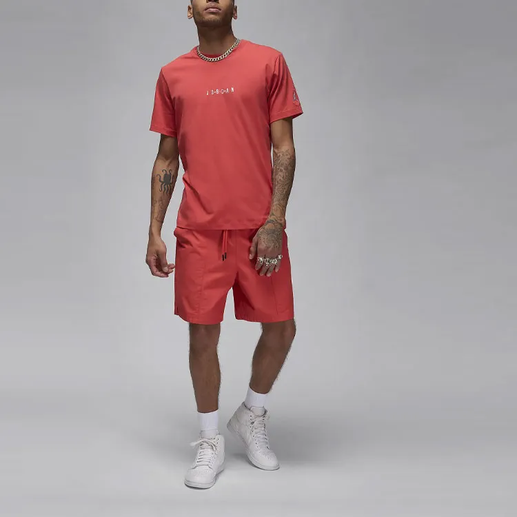Jordan Air T-Shirt Men's Watermelon Red-2