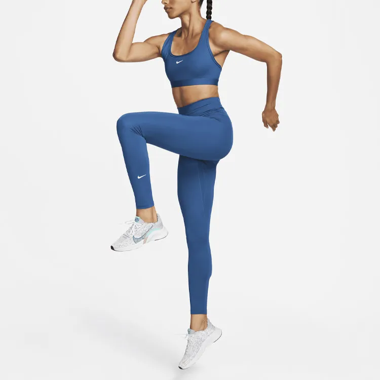 Nike One Leggings Women's Courtyard Blue-2