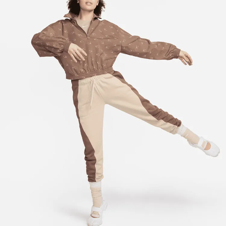 Nike Air Knitted Sweatpants Women's Plum Blossom Erosion-4