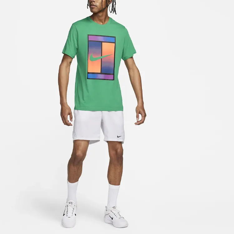 Nike Court Dri-FIT T-Shirt Men's Stadium Green-2