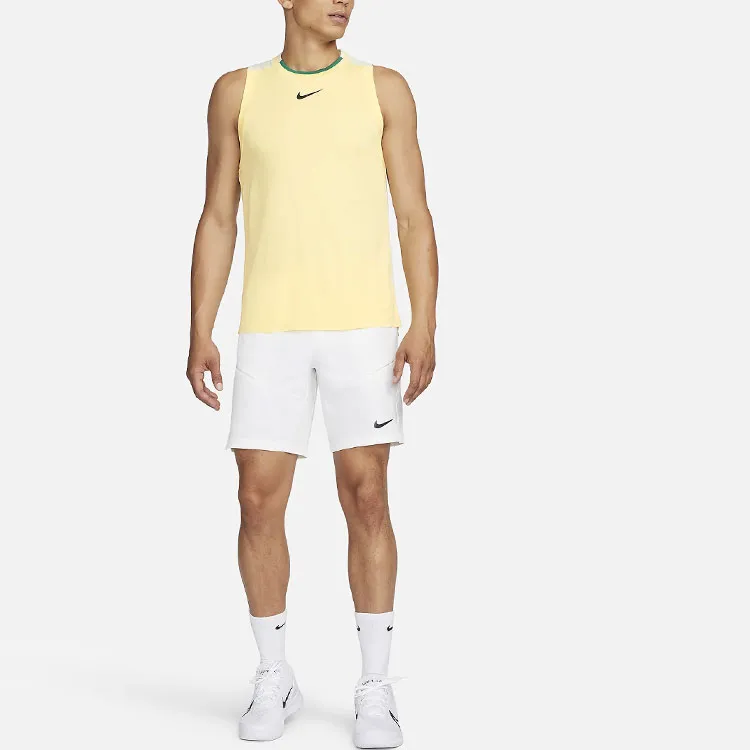 Nike Tank Tops Men's Soft Yellow-2