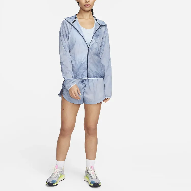 Nike Trail Jackets Coats Women's Light Shell Blue-2