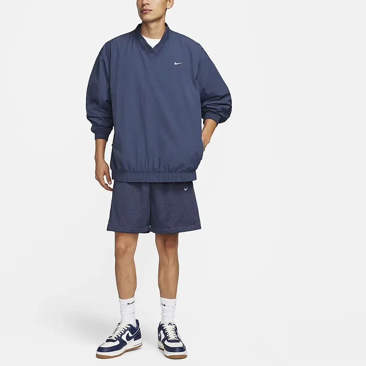 Nike Solo Swoosh Sweatshirt Men's Lightning Blue-2