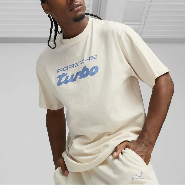 PUMA Porsche T Shirt Men's Ivory-2