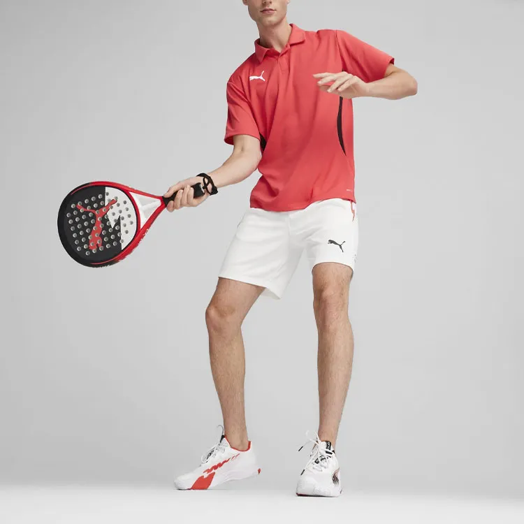 PUMA Polo Shirt Men's Energetic Red-2