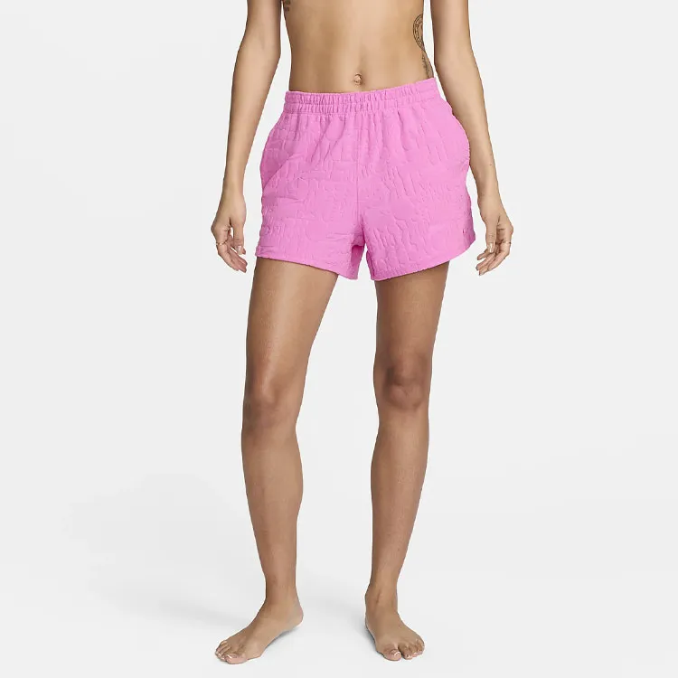 Nike Swim Retro Flow Casual Shorts Women's Pink-1