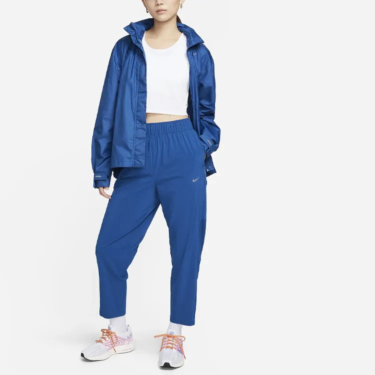 Nike Dri FIT Fast Knitted Sweatpants Women's Blue-2