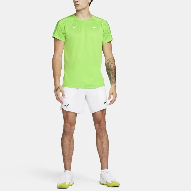Nike Rafa Challenger T-Shirt Men's Energetic Green-2