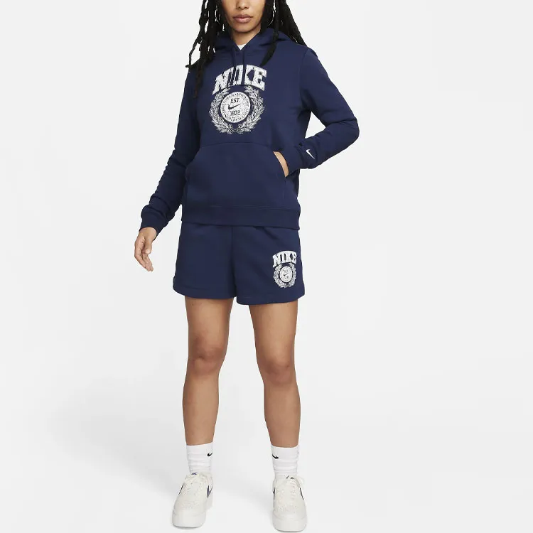 Nike Sportswear Club Fleece Sweatshirt Women's Marine Blue-2