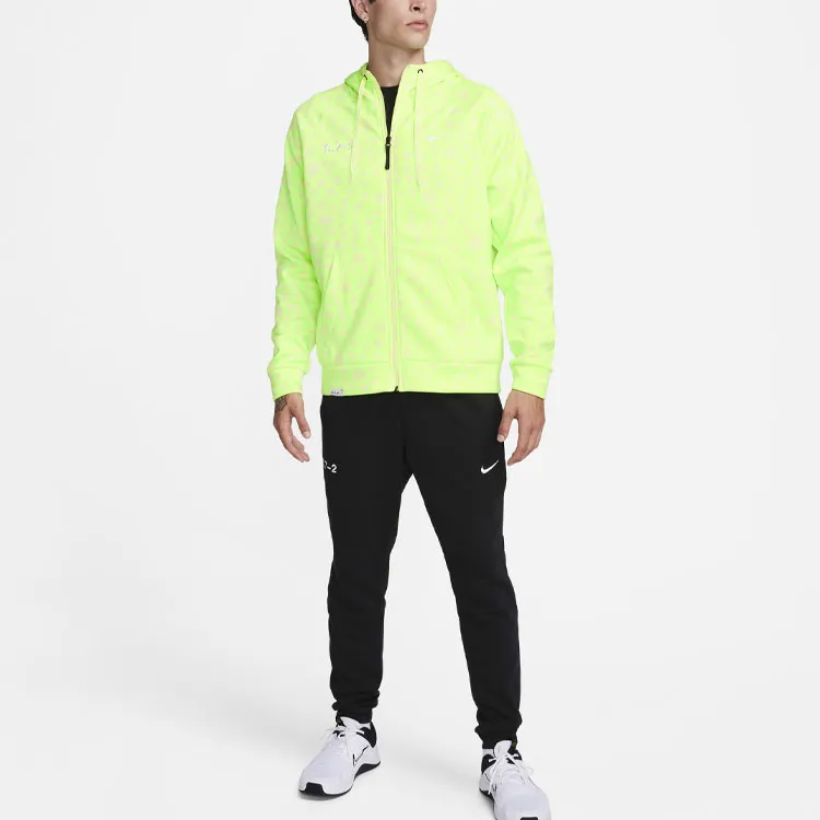 Nike Therma-FIT Studio'72 Sweatshirt Men's Green Yellow-2
