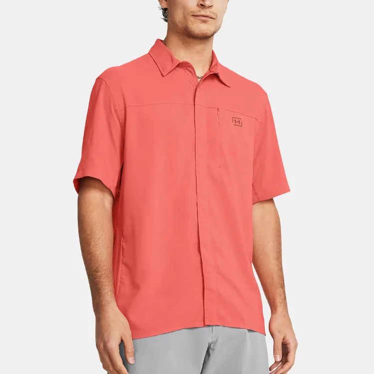 Under Armour UA Fish Pro Shirt Men's Watermelon Red-2