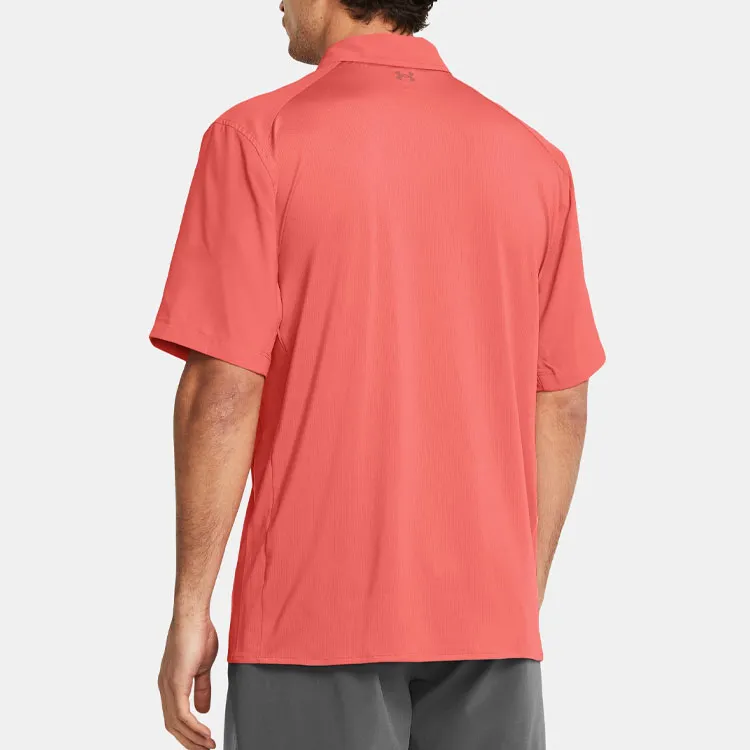 Under Armour UA Fish Pro Shirt Men's Watermelon Red-3