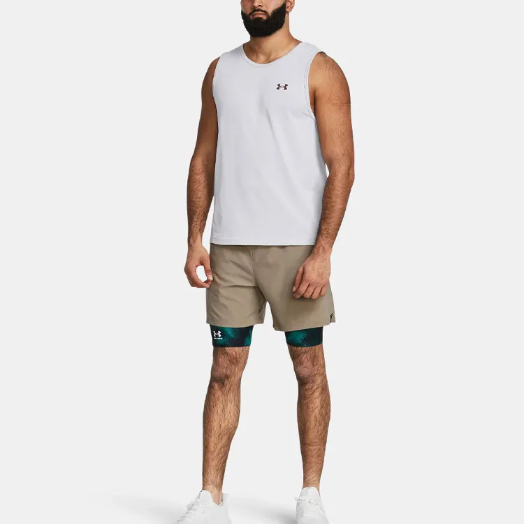 Under Armour Vanish Elite Seamless Tank Top Men's White-4