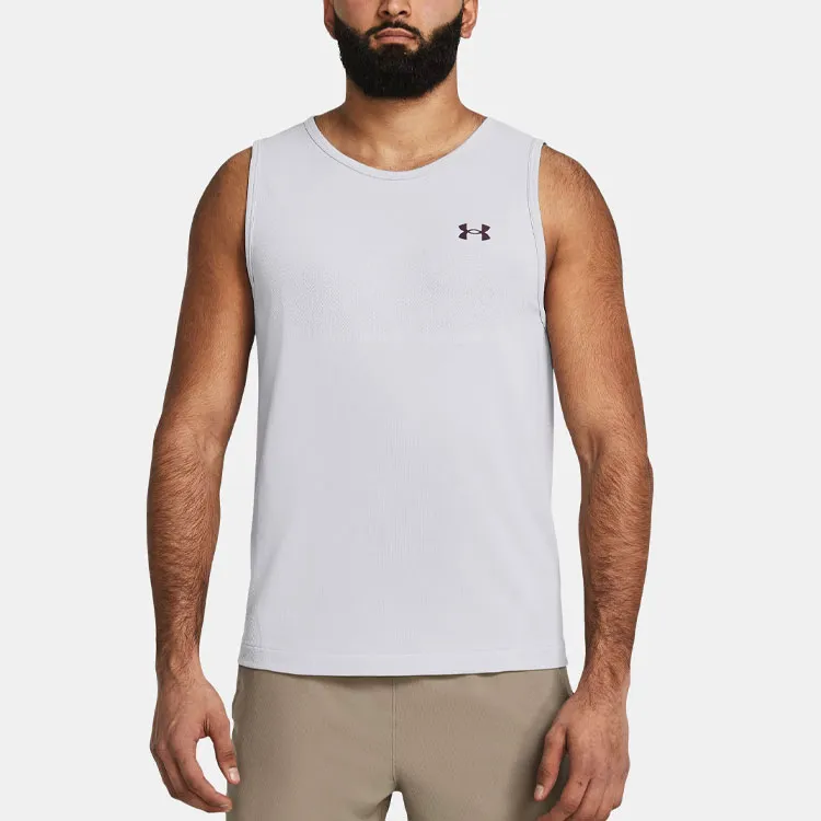 Under Armour Vanish Elite Seamless Tank Top Men's White-2