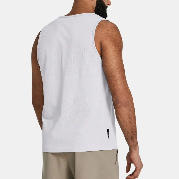 Under Armour Vanish Elite Seamless Tank Top Men's White-3