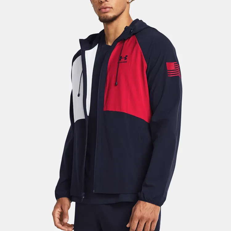 Under Armour UA Freedom Jackets Coats Men's Marine Blue-3