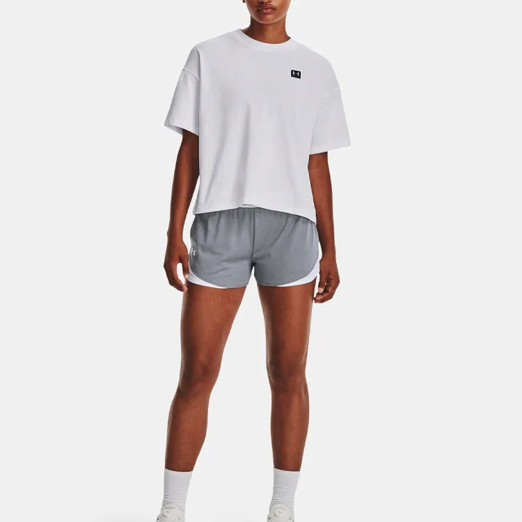 Under Armour A Play Up 3.0 Casual Shorts Women's Smoke Gray-4