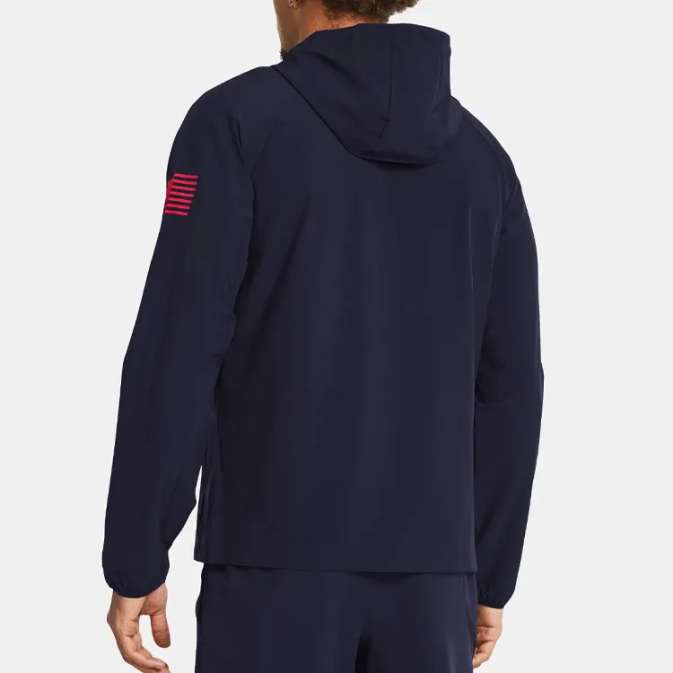 Under Armour UA Freedom Jackets Coats Men's Marine Blue-2