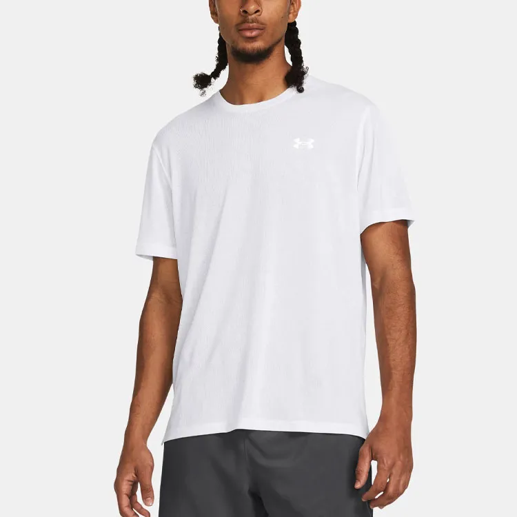 Under Armour UA Launch Splatter T Shirt Men's White-2