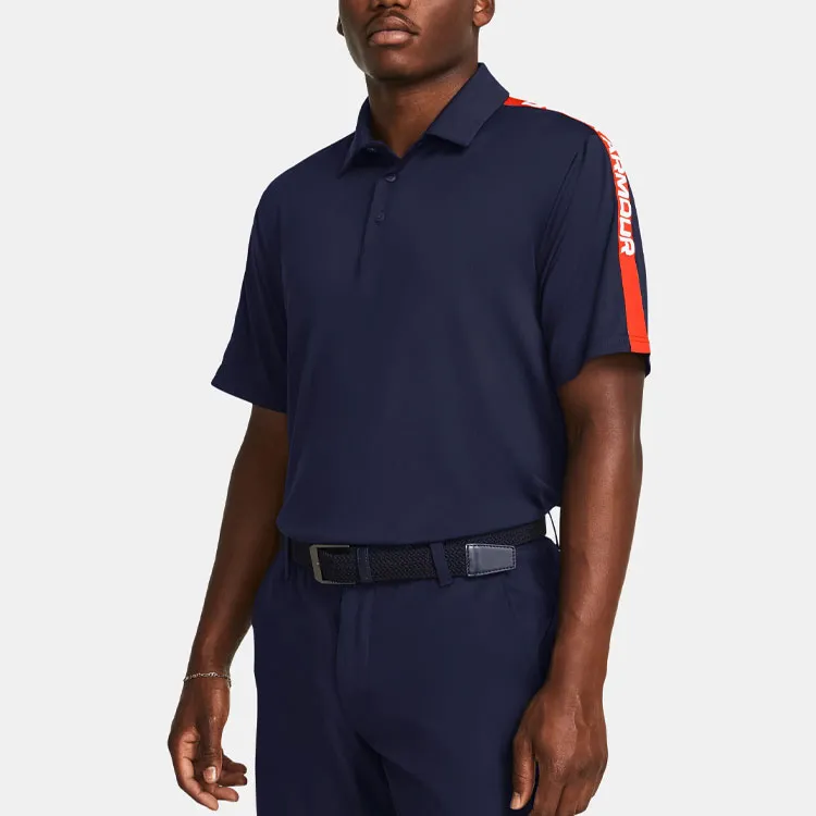 Under Armour UA Playoff 3.0 Striker Polo Shirt Men's Marine Blue-2