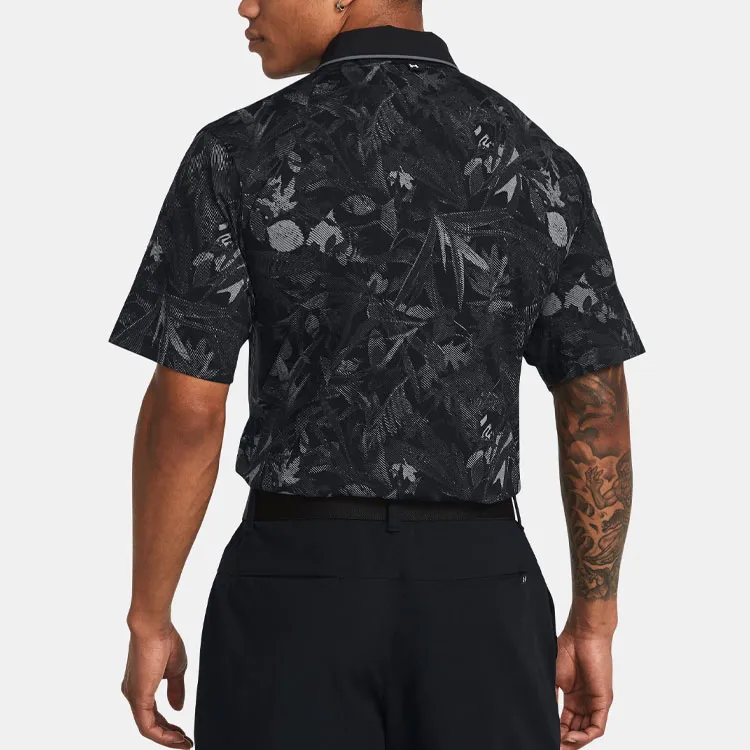 Under Armour UA Iso Chill Edge Polo Shirt Men's Black-3