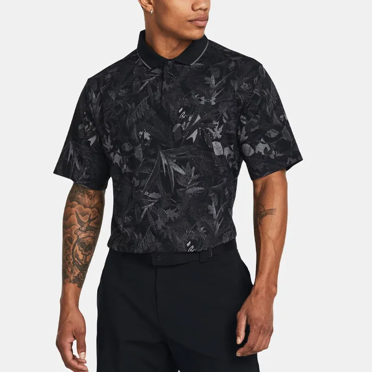 Under Armour UA Iso Chill Edge Polo Shirt Men's Black-2