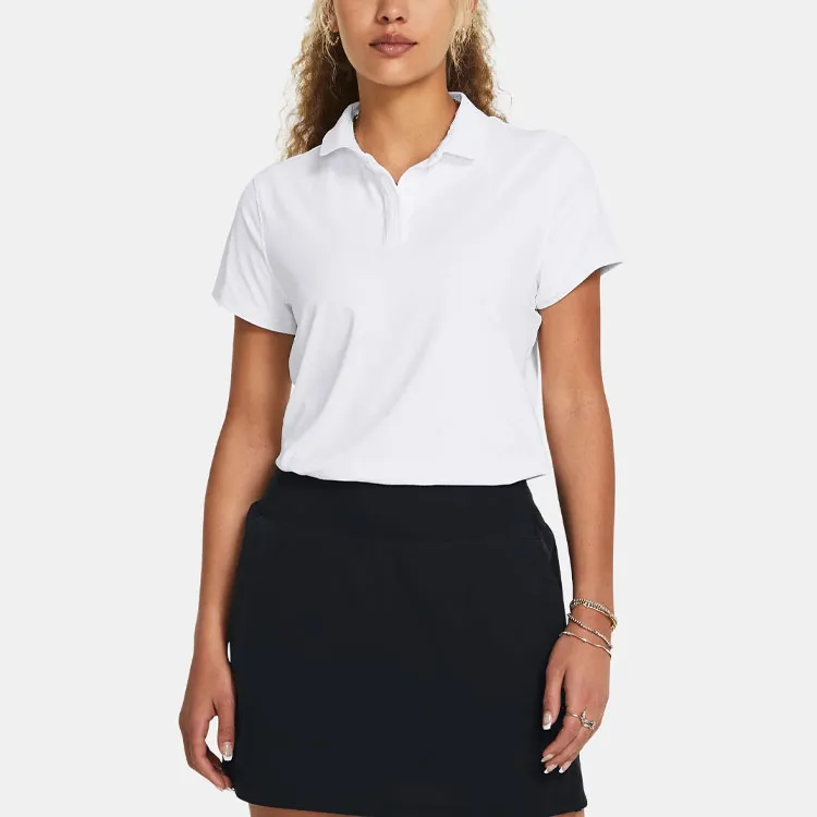 Under Armour UA Iso Chill Polo Shirt Women's White-2
