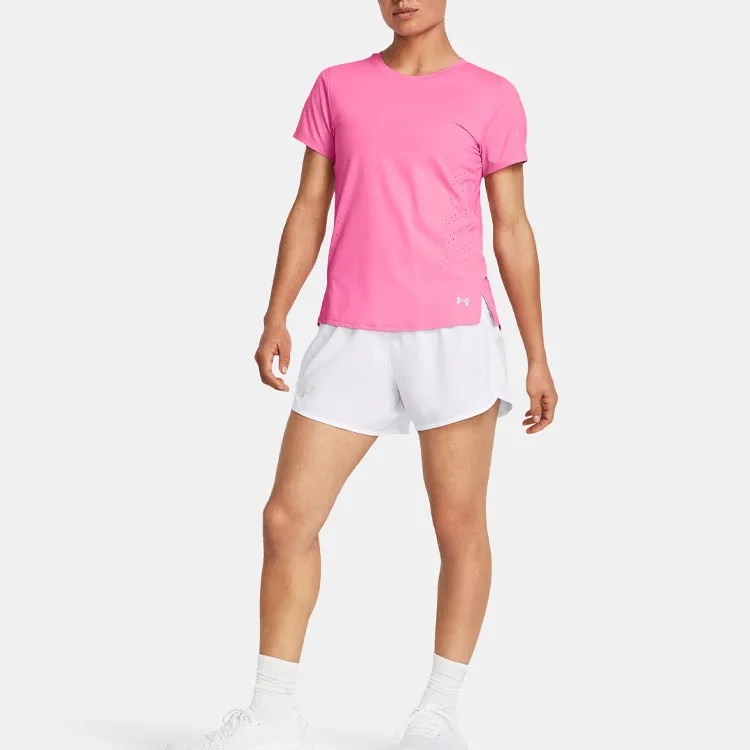Under Armour UA Fly By Sports Shorts Women's White-3