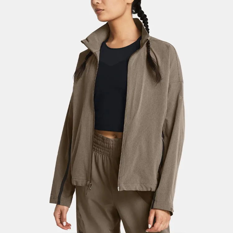 Under Armour UA Unstoppable Jackets Coats Women's Taupe-4