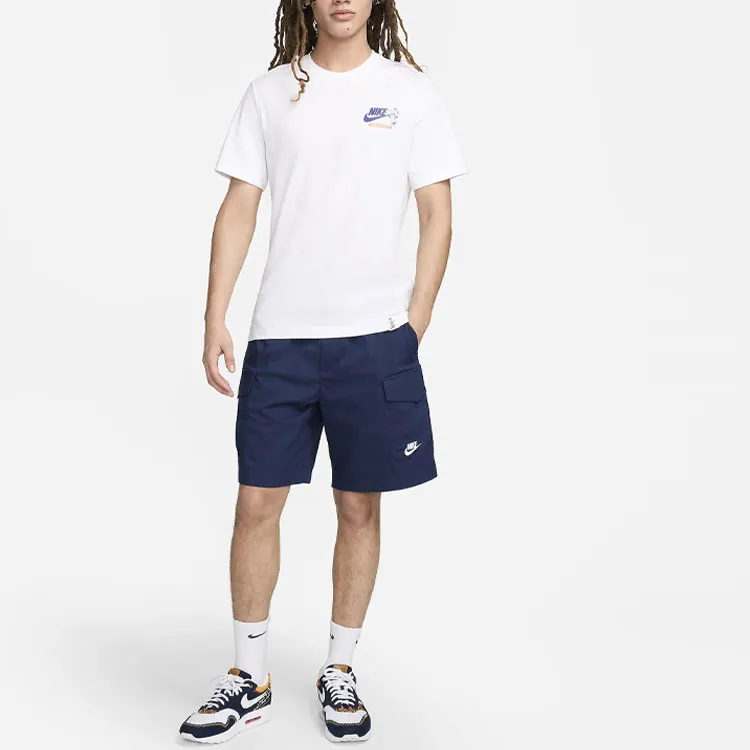 Nike T Shirts Men White-2