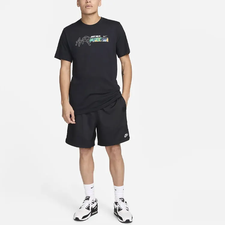 Nike Sportswear T Shirt Men's Black-2