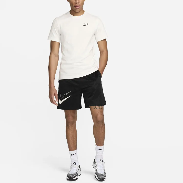 Nike KD Basketball Shorts Men's Black/Sail White/Sail White-1