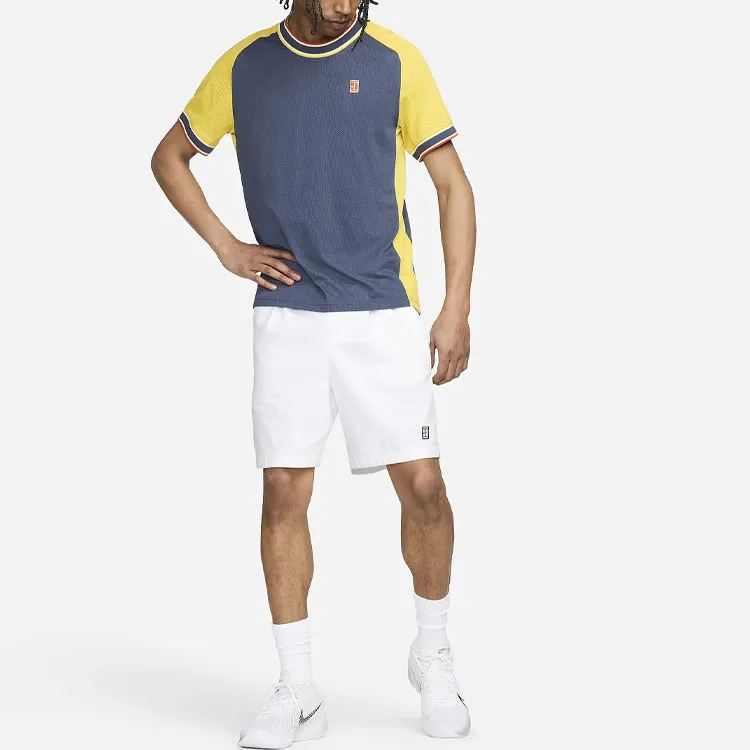 Nike Court Heritage Men's Short-Sleeve Tennis Top-4