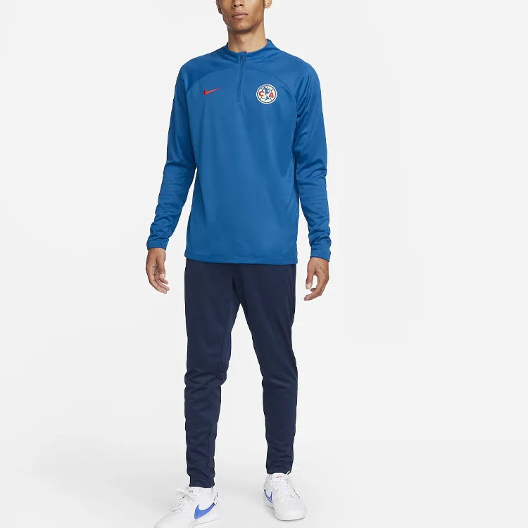 Nike Club América Academy Pro Soccer Jerseys Men's Blue-2