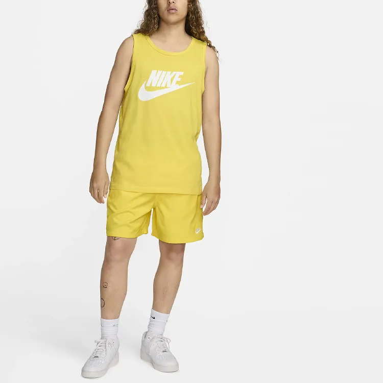 Nike Tank Tops Men Yellow-1
