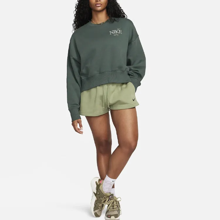 Nike Sportswear Phoenix Fleece Sweatshirt Women's Vintage Green-2